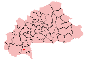 Loropéni lies in the far south of Burkina Faso, near the borders with Ghana and Ivory Coast