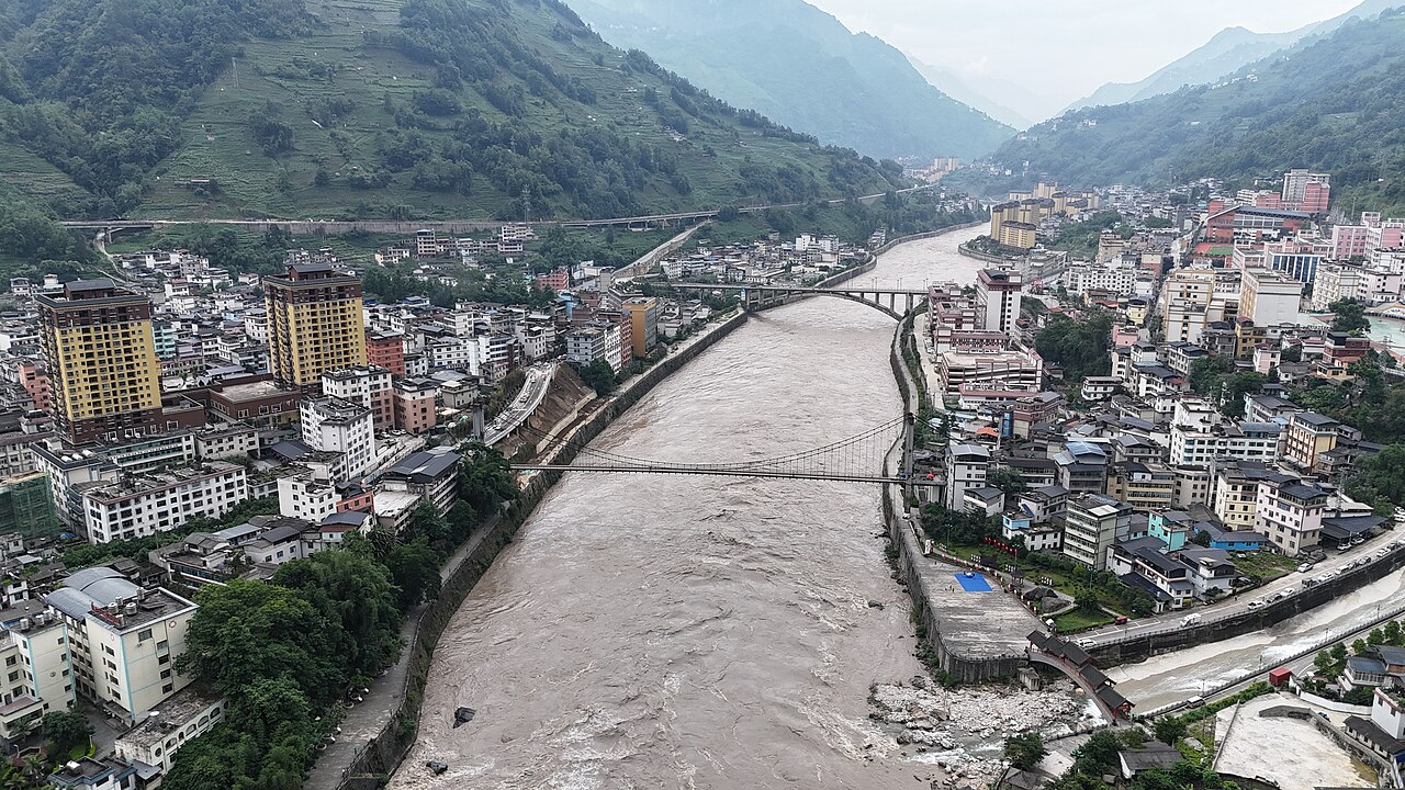 The Nujiang valley at Fugong
