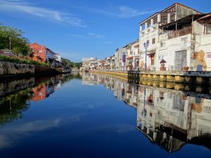 The riverfront of Malacca, cradle of Malay civilisation