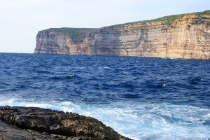 The cliffs of Gozo