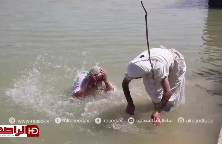 Mandaeans celebrating a festival; they are the last of the ancient Gnostics.