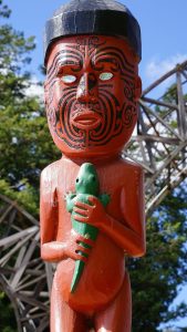 Maori Figure Carving