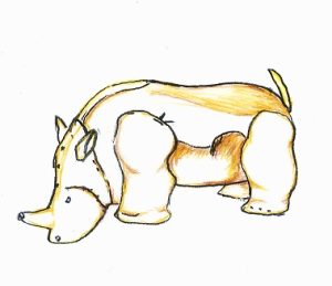The golden rhinoceros of Mapungubwe, gold foil over a wooden core, an emblem of the kingdom's wealth and craft