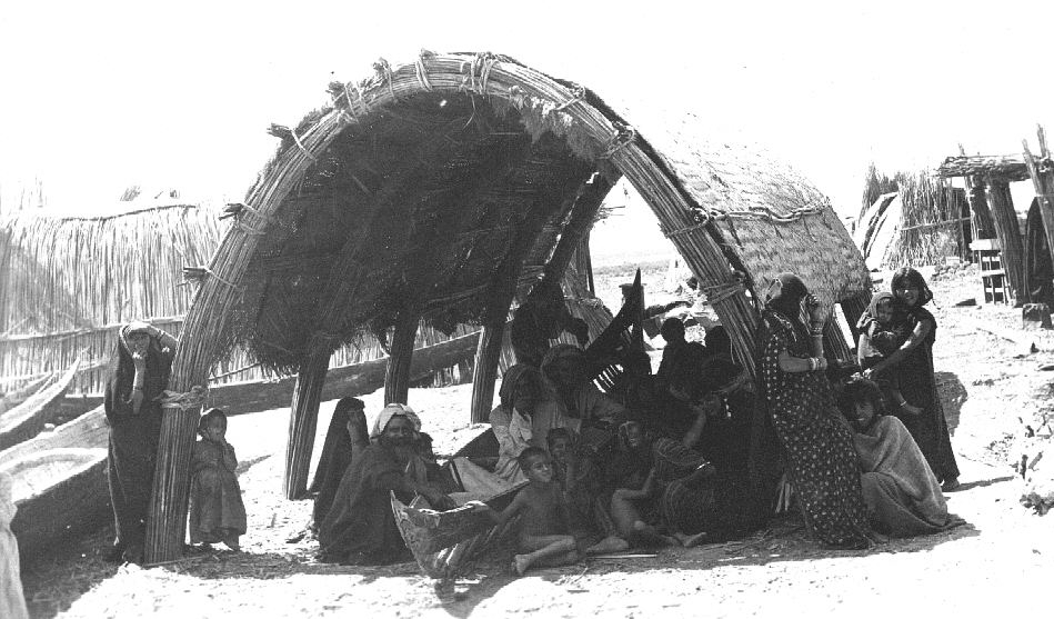 A Marsh Arab man; the people speak a distinctive dialect of Iraqi Arabic.