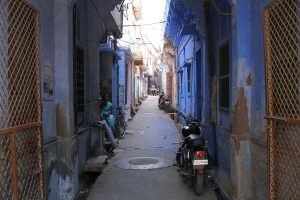 The blue city of Jodhpur, historic capital of Marwar