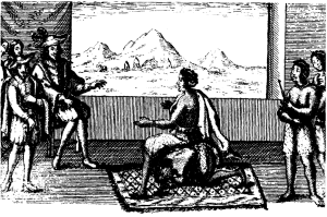 Queen Njinga of Ndongo and Matamba, the most celebrated ruler of the Mbundu.