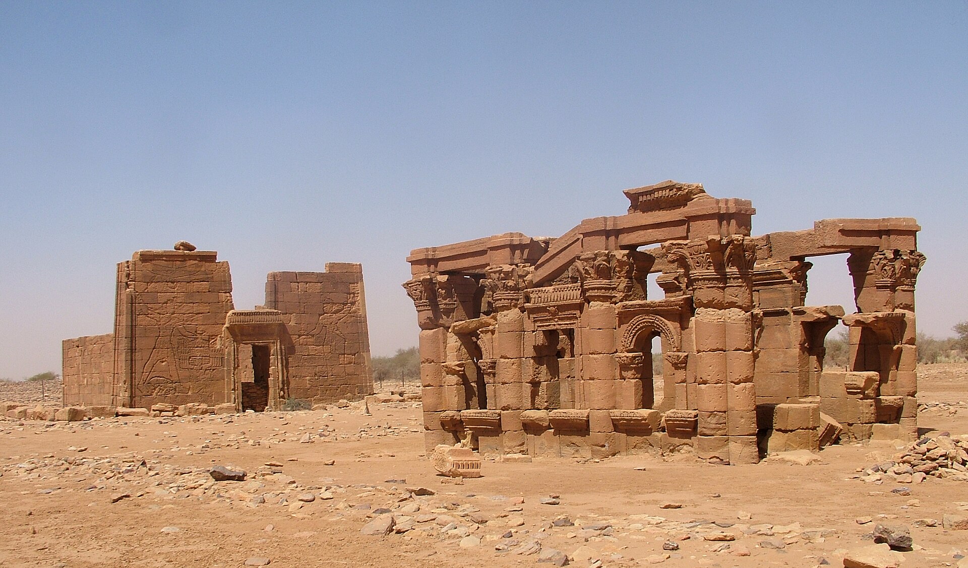 The Lion Temple of the Kushite war god Apedemak.