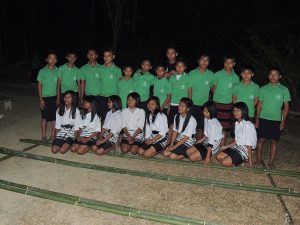 The Cheraw bamboo dance, the best-known folk dance of the Mizo people