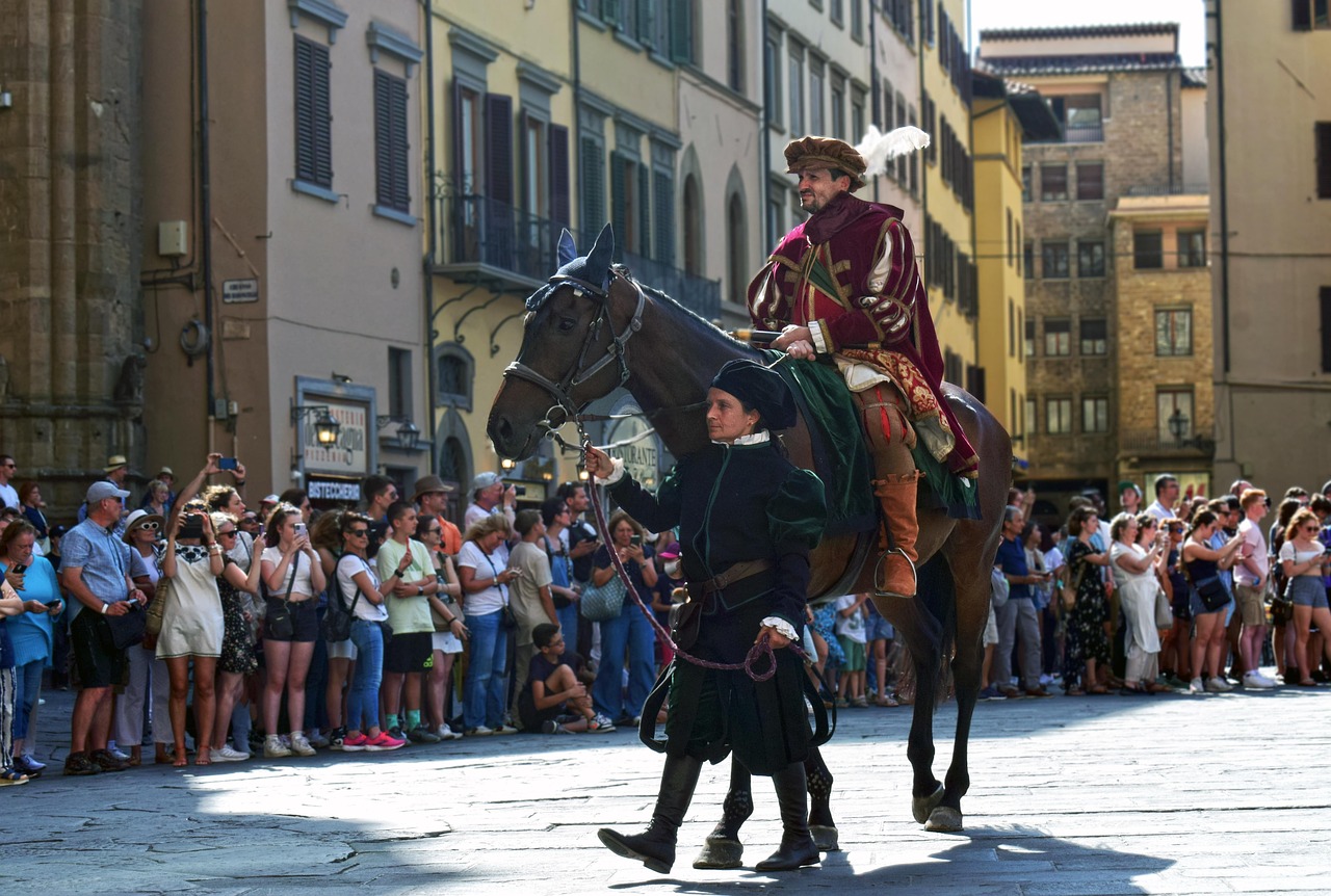 A festival horseman