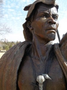 A chief in bronze