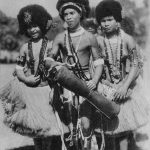 Motu people of Papua New Guinea, photographed in 1963.