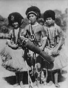 Motu people of Papua New Guinea, photographed in 1963.