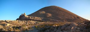 Toppled heads of gods and kings on the terrace of Mount Nemrut.