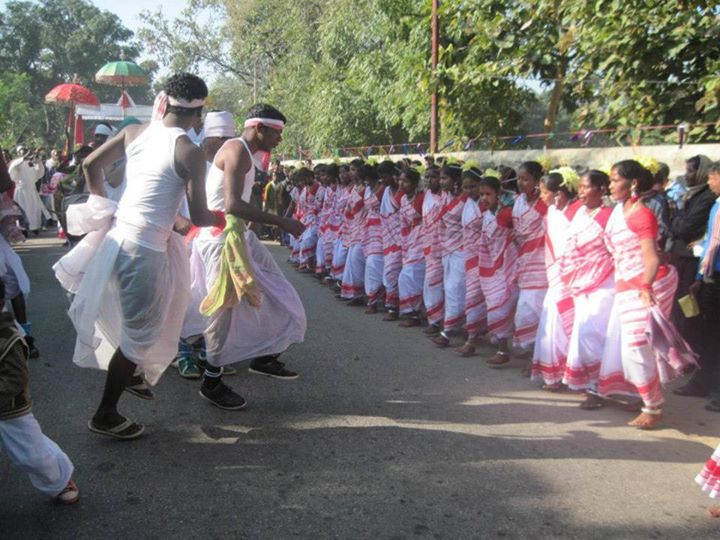 An Adivasi community dance of the Chota Nagpur region