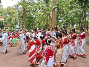 A celebration of the Sarhul festival of the Munda