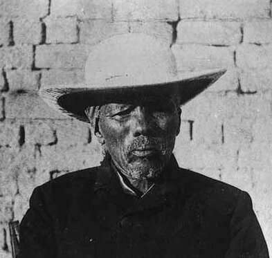 The Nama leader Hendrik Witbooi, who fought the Germans in the war of 1904 to 1908.