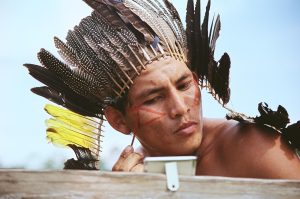 Indigenous man of Brazil