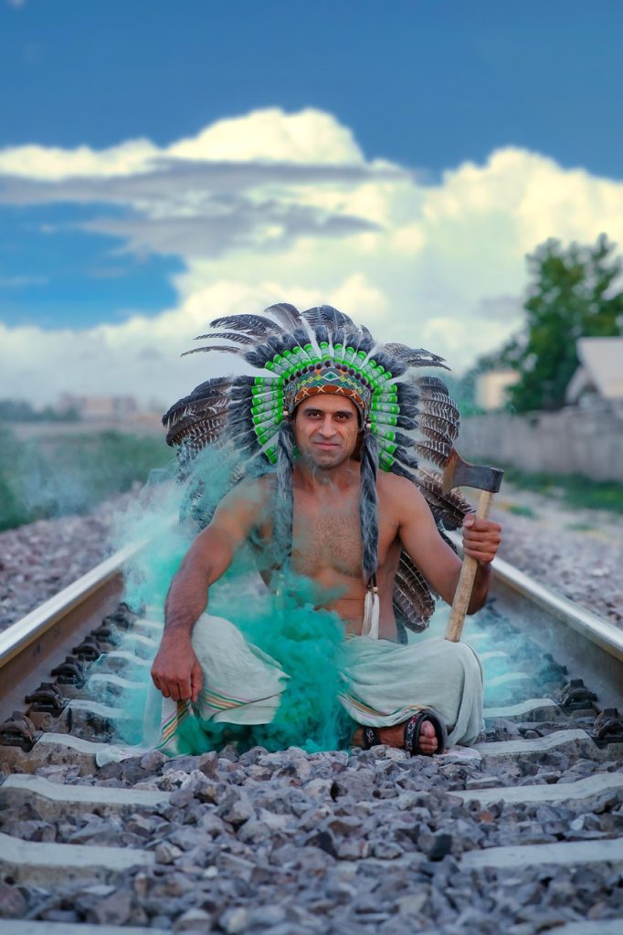 Native man portrait