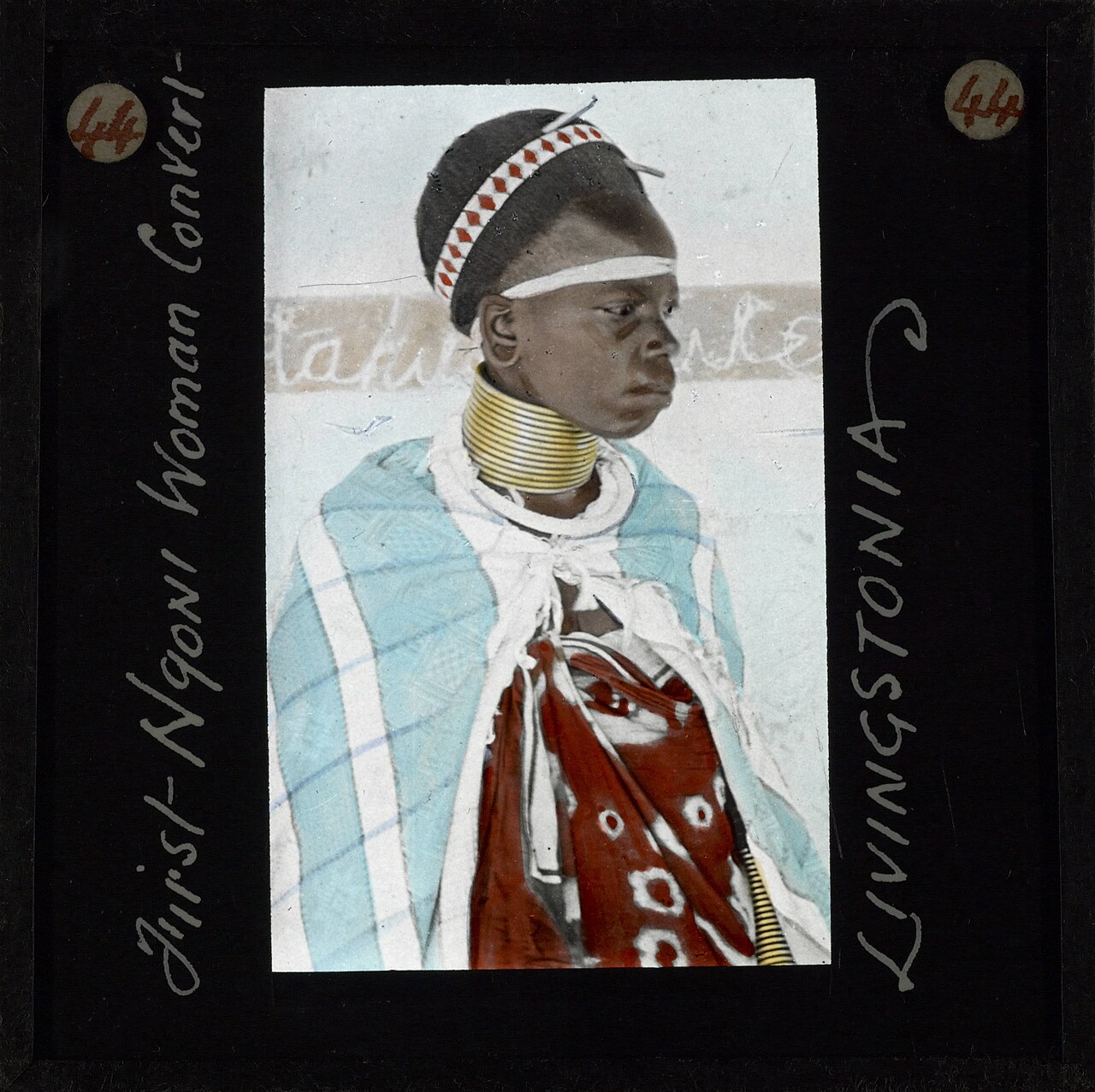 An early Ngoni convert at Livingstonia; the Ngoni largely adopted Chewa and Tumbuka speech.