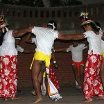 A Nicobarese dance, expressing the vibrant culture of the islanders