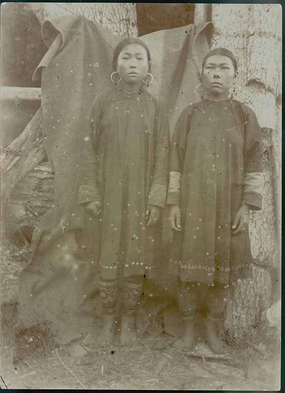 Nivkh girls of the Russian Far East