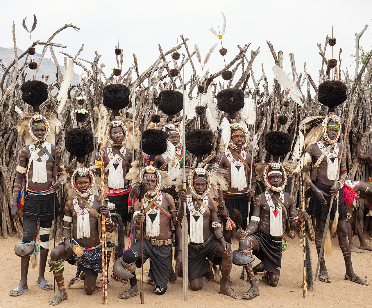 Nilotic people of South Sudan, kin of the Nuer