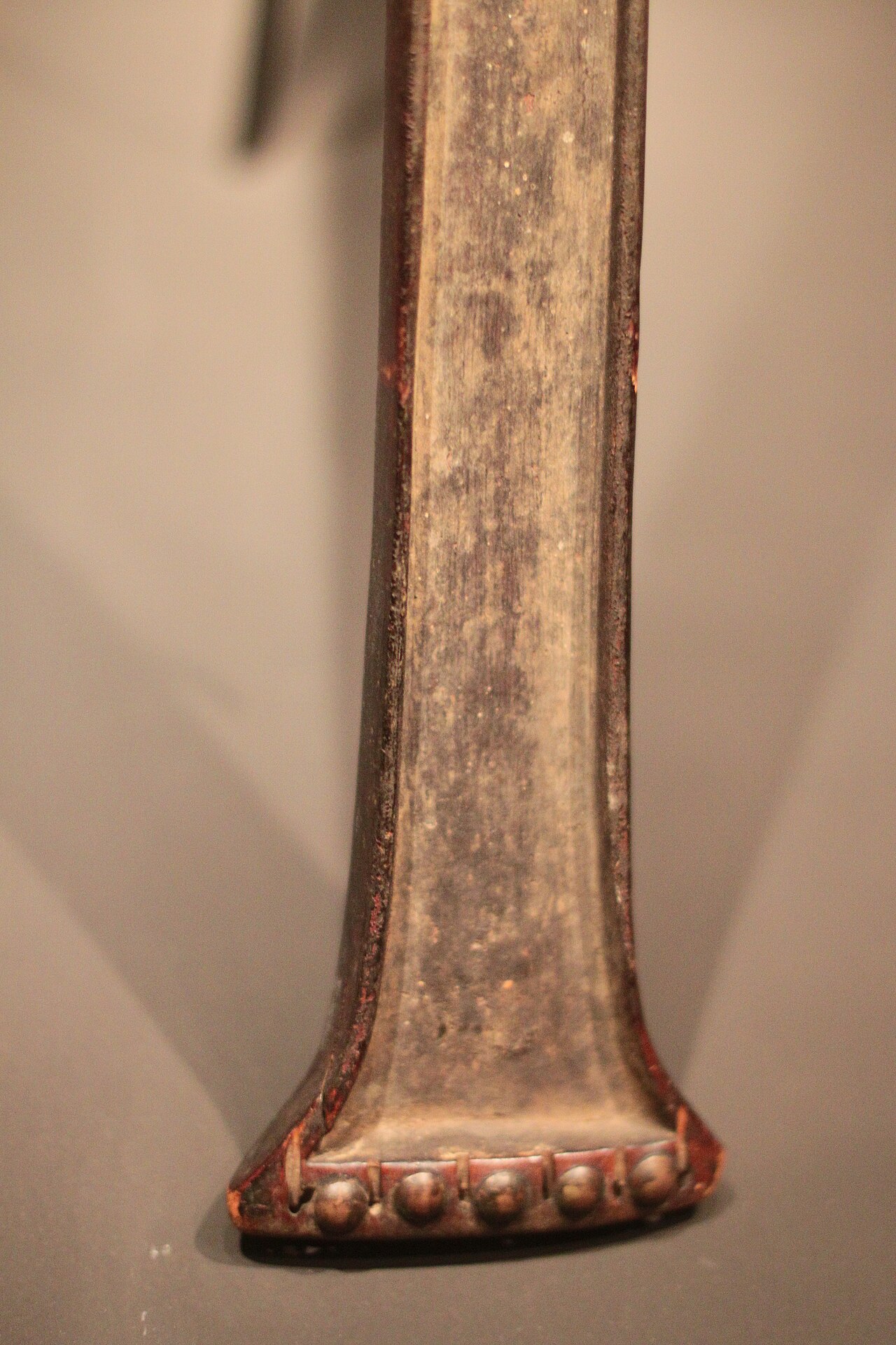 Ritual and everyday objects from the region in a museum collection.