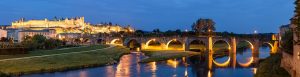 The city of Carcassonne