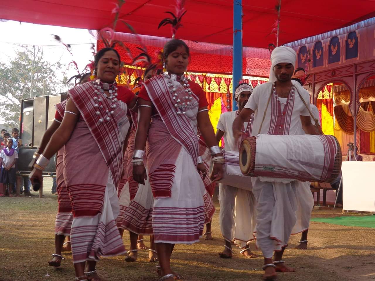 A Kurukh dance of the Oraon people of Chota Nagpur