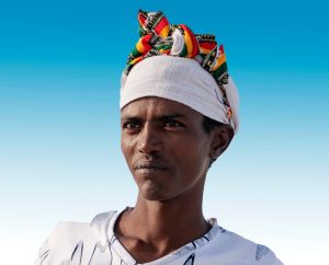 An Ethiopian man
