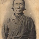 A portrait of an Oroqen (Orochen), 1900s