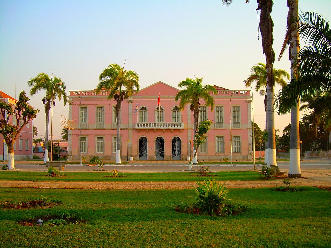 The old town hall of Benguela, the coastal terminus of the Ovimbundu trade caravans.