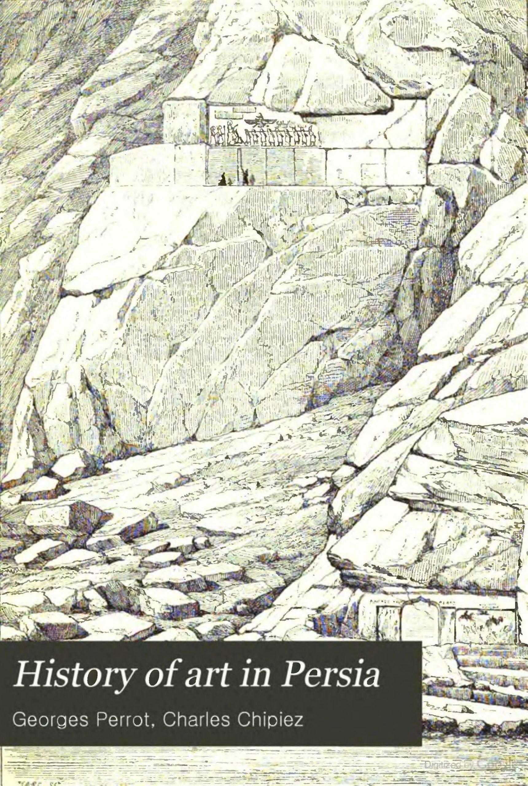 The ruins of a royal palace at Pasargadae.