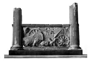 The sanctuary of Athena at Pergamon, near its celebrated ancient library.