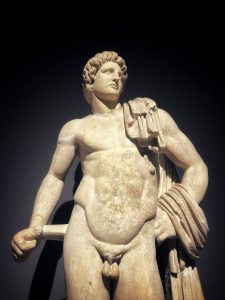 A finely carved Roman statue from Perge.