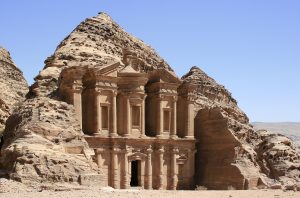 The Monastery, or Ad-Deir, a colossal rock-cut monument high above Petra.