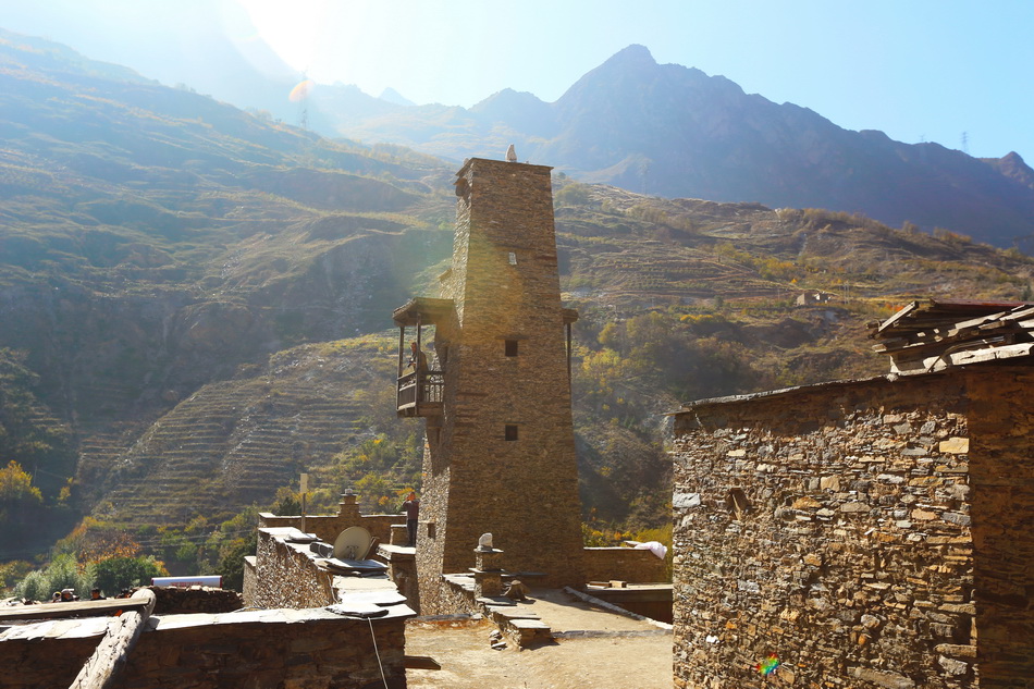 The Qiang stone village of Taoping