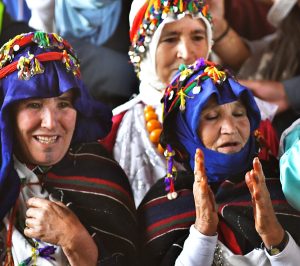 An Amazigh folklore festival in Morocco.