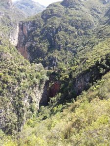 The Rif mountains at Akchour, the homeland of the Riffians.