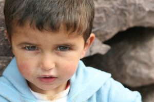 A boy in a Berber village; the Riffians speak Tarifit, a Berber language.