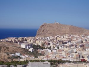 Al Hoceima, a principal town of the Rif coast.