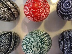 Carpathian pysanky