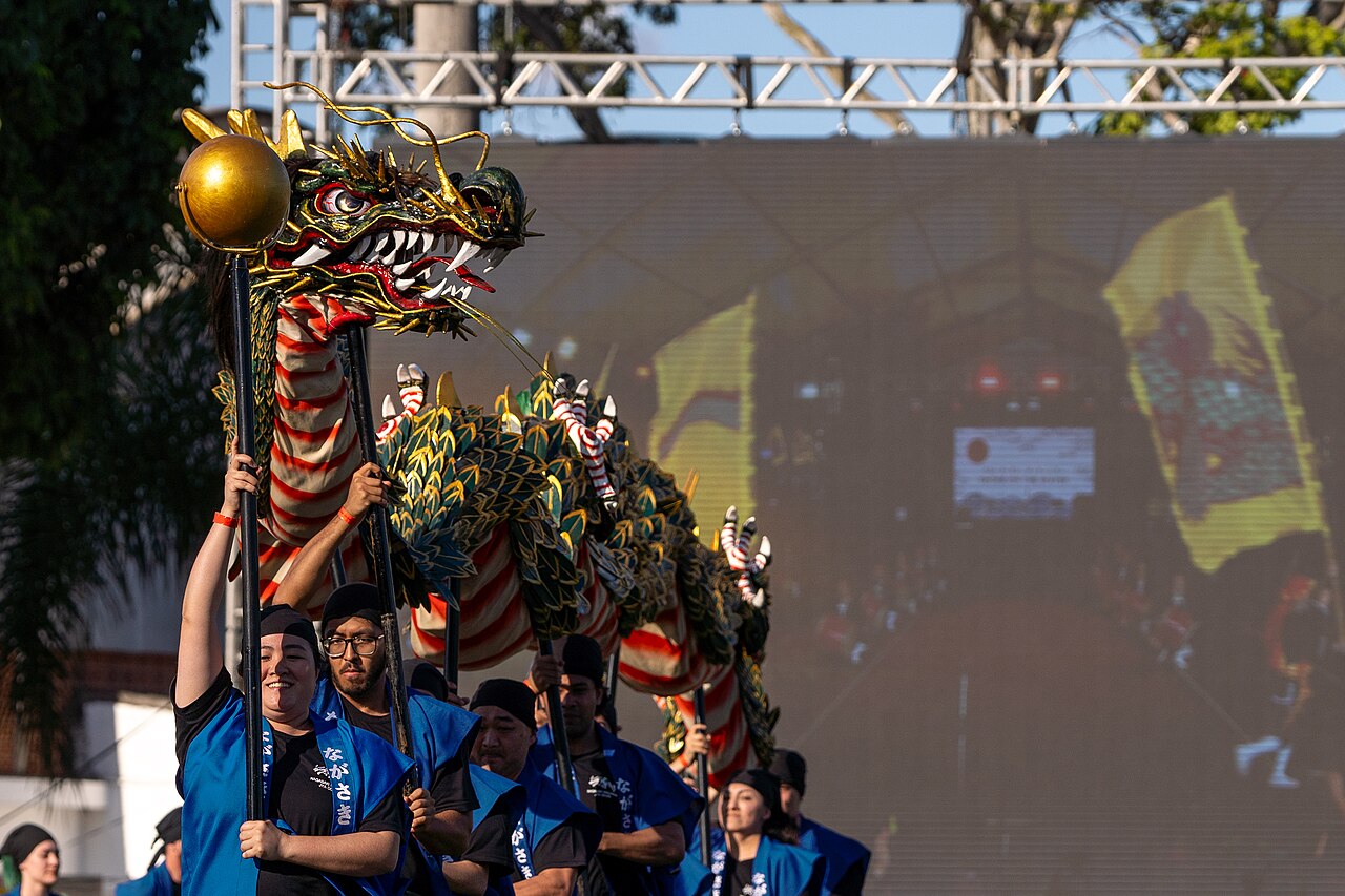 The eisa, the drum dance of Okinawa