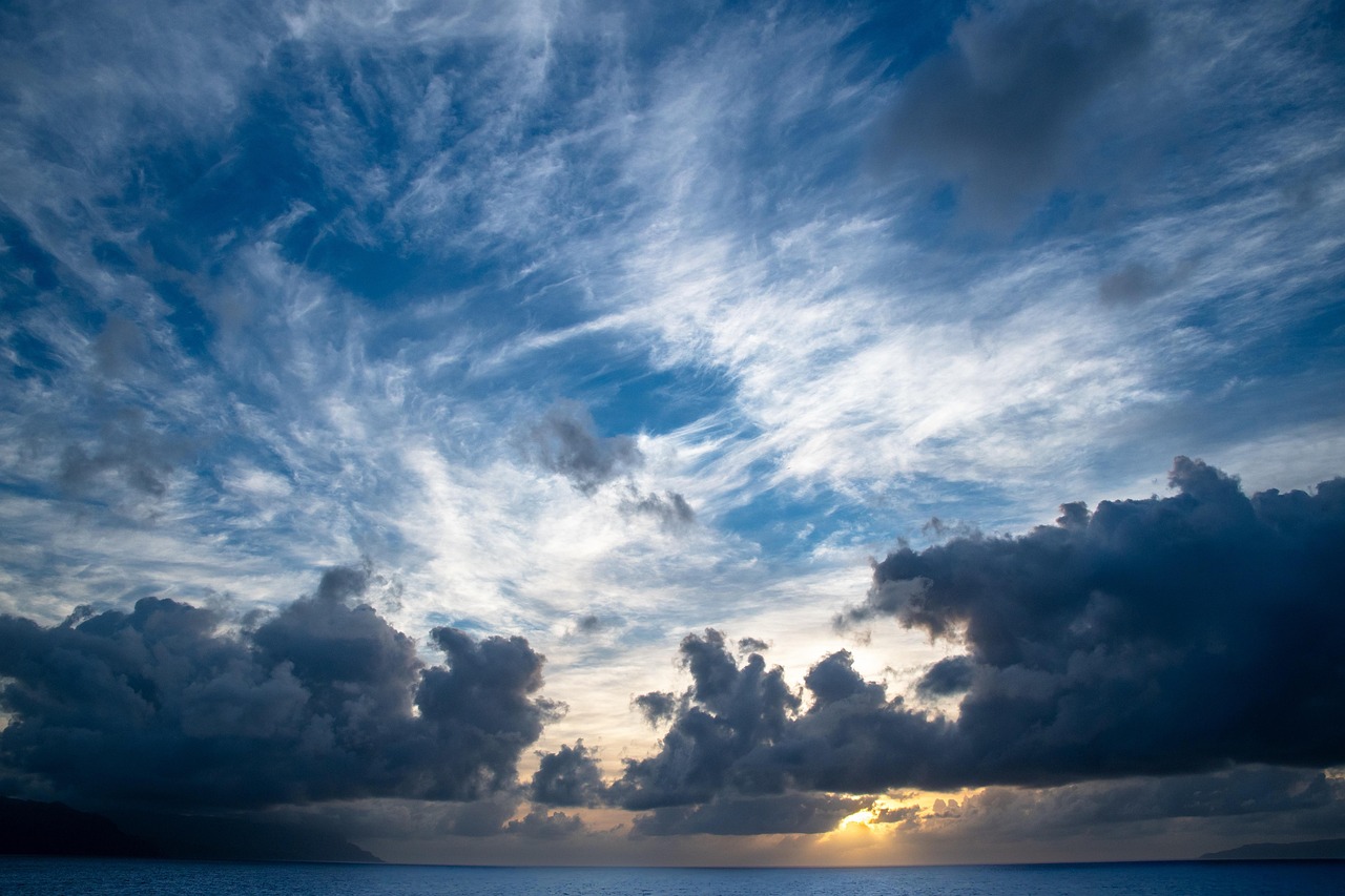 Sunrise Pacific Ocean