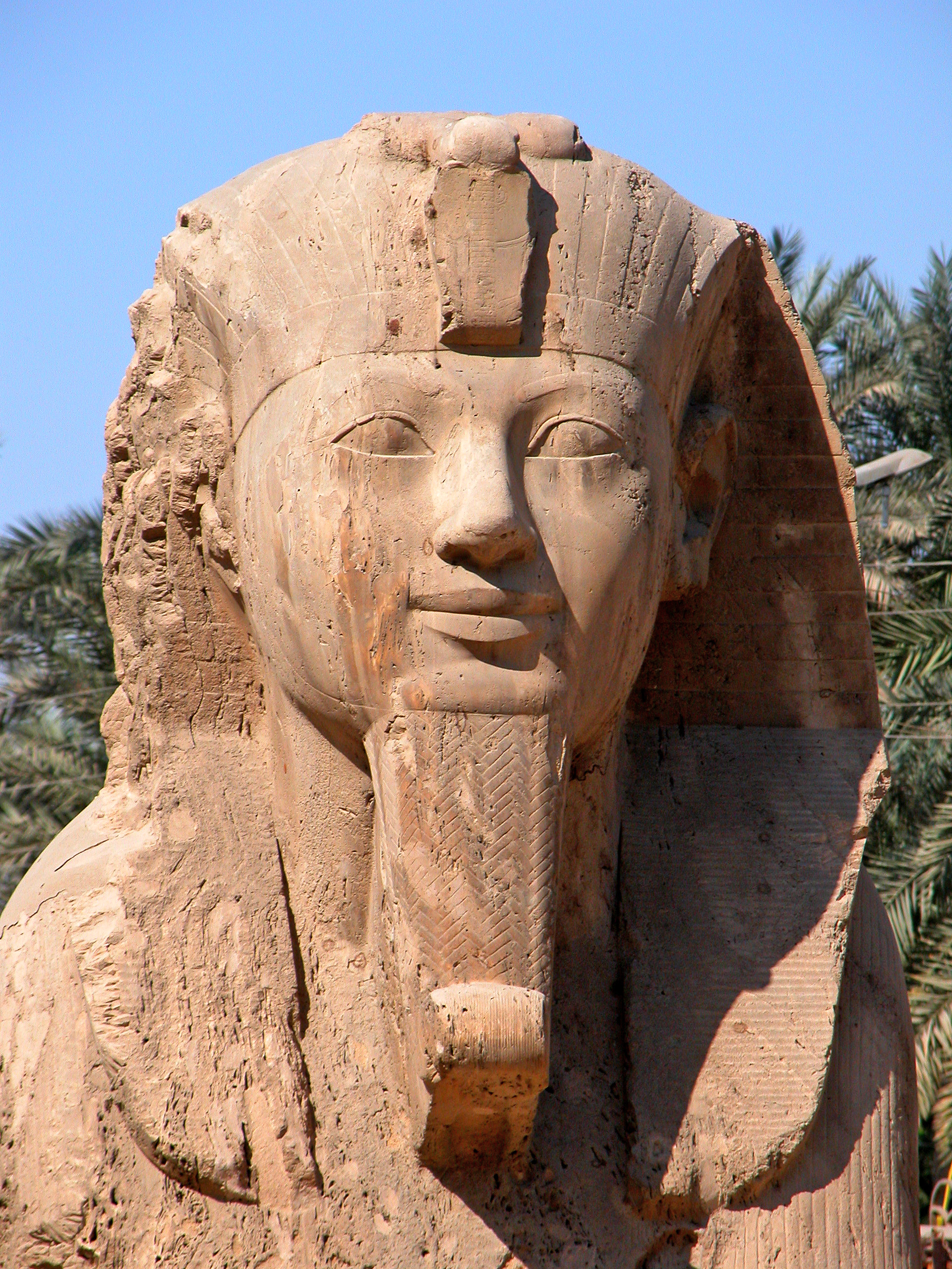 The great alabaster sphinx of Memphis.