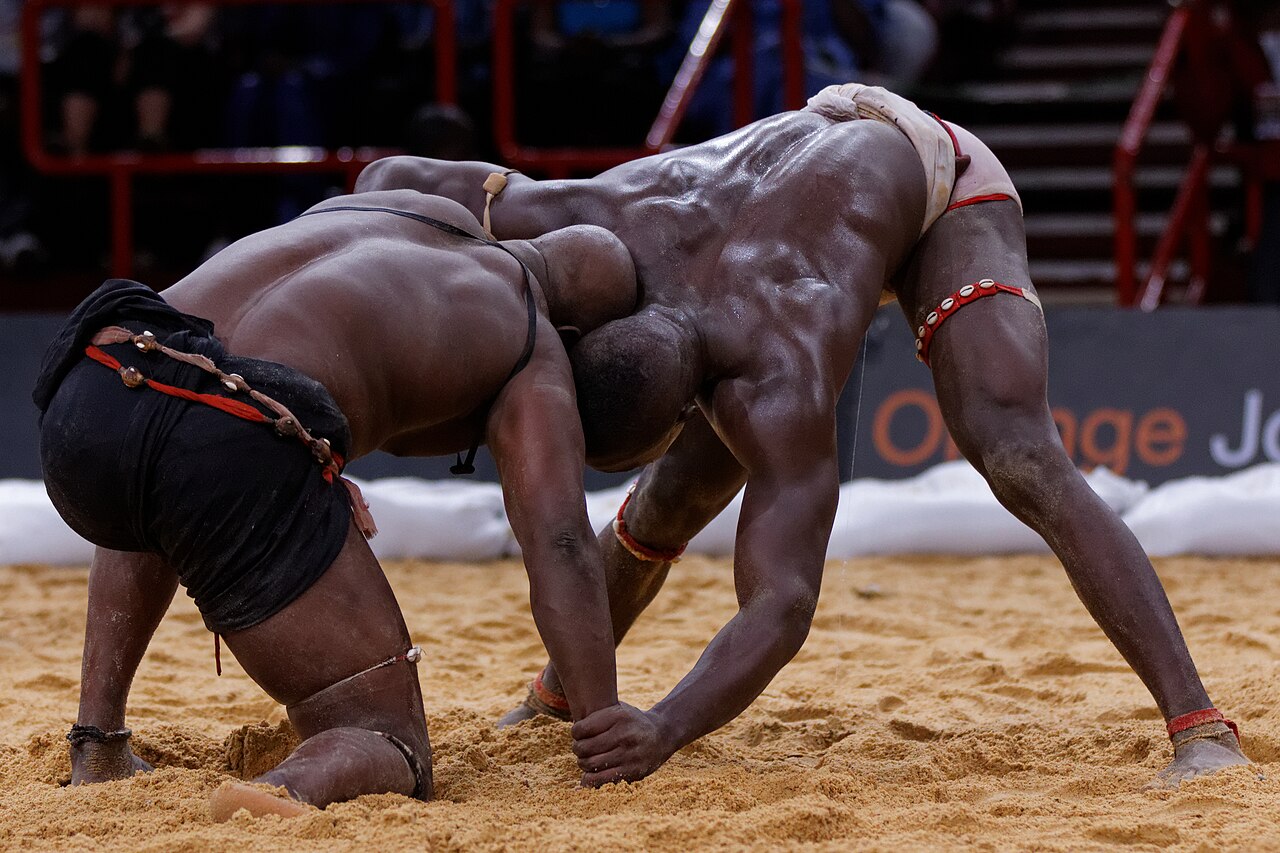Senegalese wrestling, the laamb, a great tradition among the Serer.