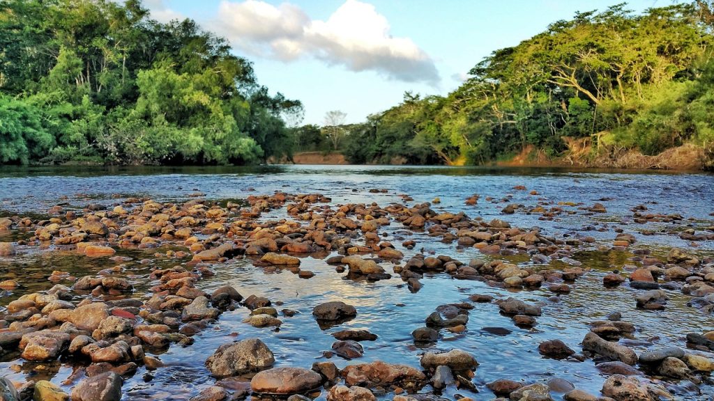 River in the homeland today