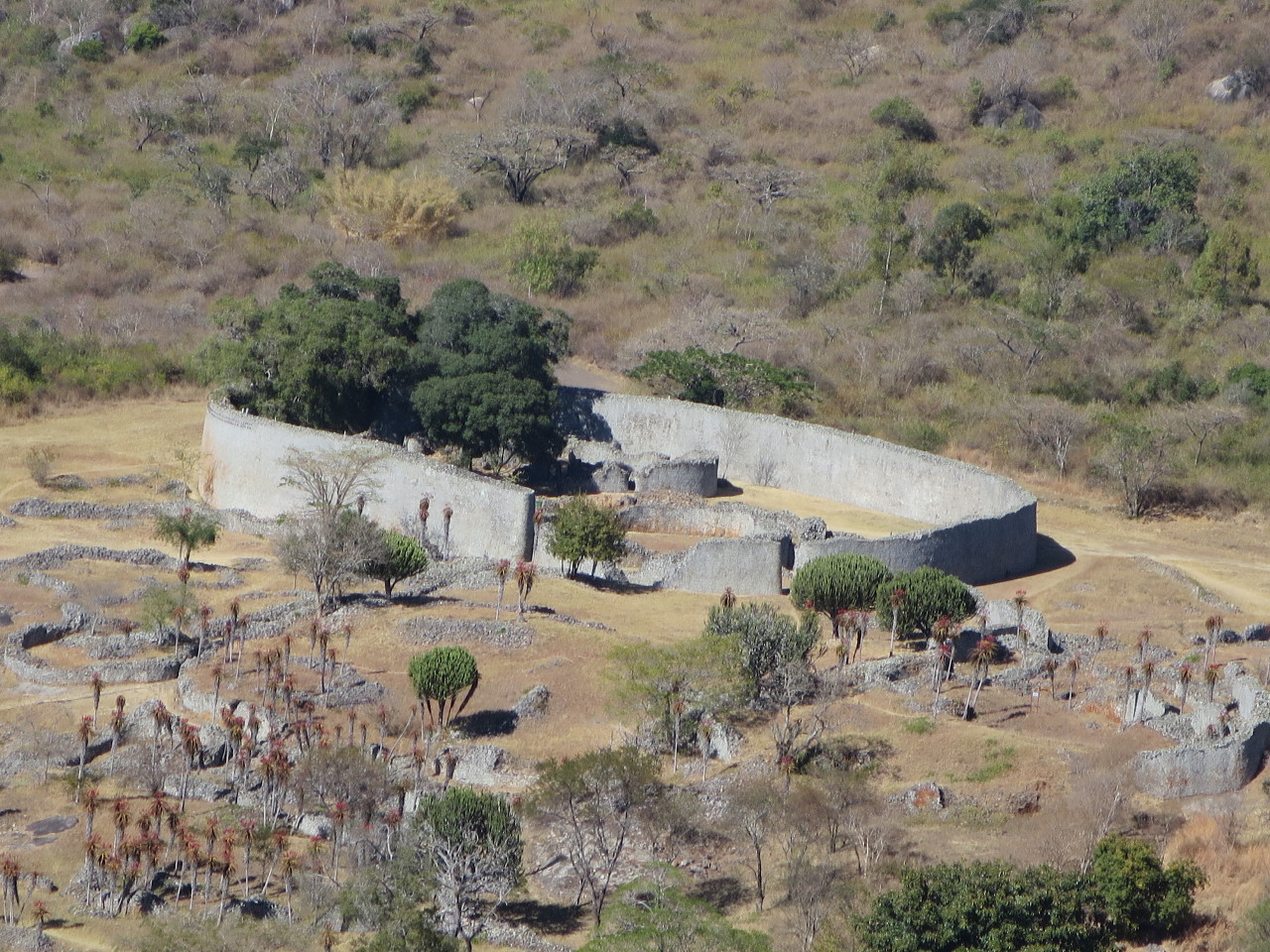 Great Zimbabwe aerial