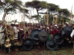 The Sidama people celebrating the Fichee new year in great numbers.