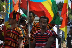 Sidama boys; the Sidama are an ancient people of the Ethiopian south.
